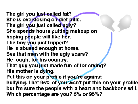 REMIX THIS IF YOU WANNA STOP BULLYING!! The 5% with a heart will. remix remix