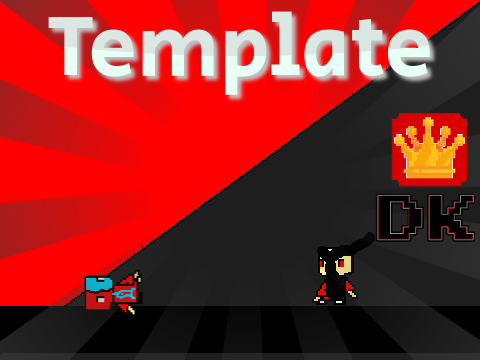 Template super fight