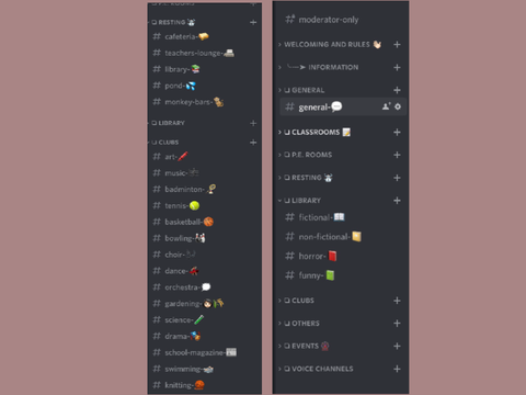 A School server i made <3