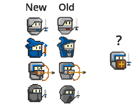 Castle Escape 2.3 Sprites (sneak peak)