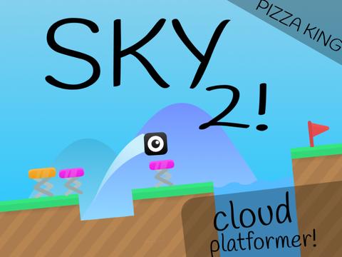 SKY 2- A cloud multiplayer scrolling platformer!                  #games #art #stories 