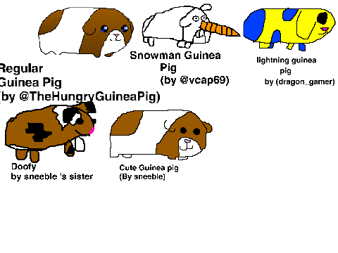 Guinea Pigs (Add your own!) remix remix
