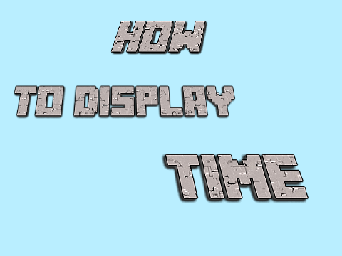 Time Tutorial