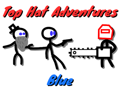 Top Hat Adventures Blue