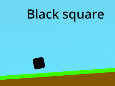 Black square(My First Platformer)