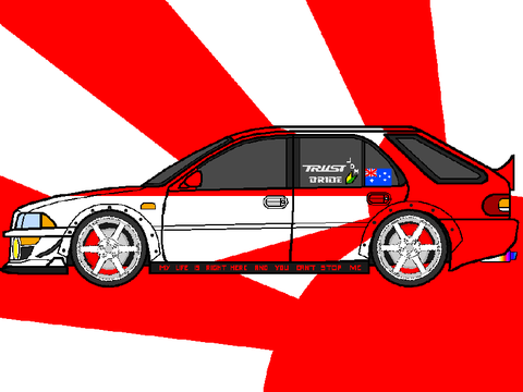 1992 Kamata Fortuna Hatchback Pop Bang Drift Kit (Street Tuned)