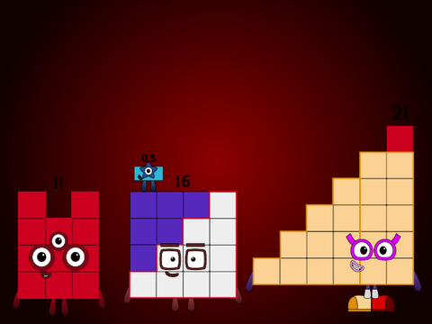 Jay's Old Fan Numberblocks Designs