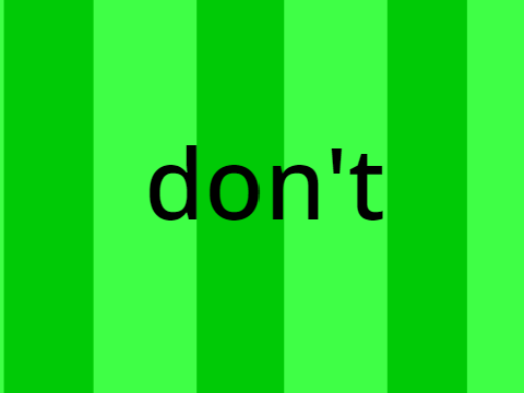 don't