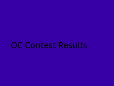 OC CONTEST RESULTS