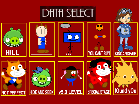 Add yourself in Sonic.exe Data Select!