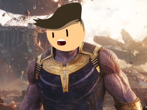 Thanos’s new hairstyle