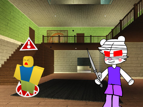 Why are you running?! /Roblox Piggy ( again )