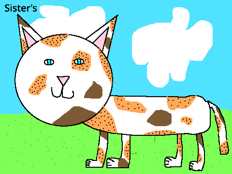 Redrawing my siblings' art!