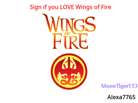Sign if you LOVE Wings of Fire remix
