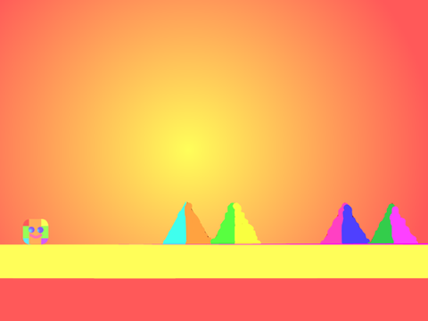 Rainbow / A Platformer #games