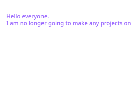 May not make many projects on scratch anymore.