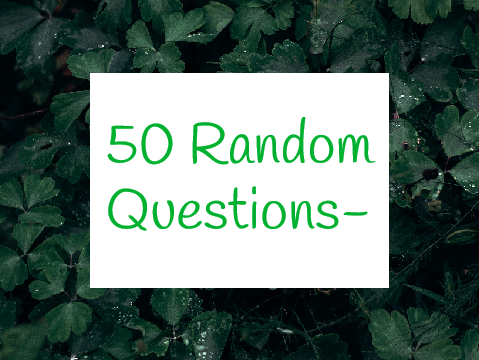 50 random questions