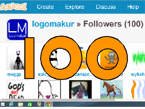 100 Followers!!!