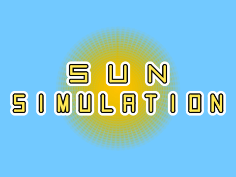 100% Pen Sun Simulation