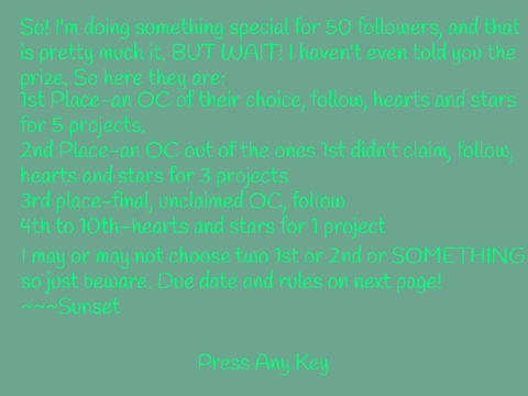 50+ Followers PFP Contest!!!