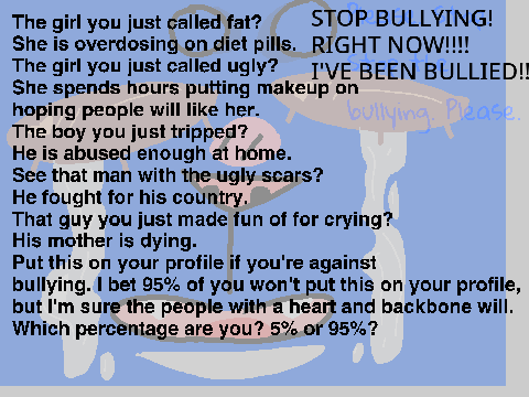 STOP BULLYING!!!!!!!! PLEASE!!!!!!!!!!!! remix