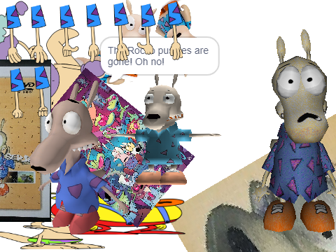 Rocko's arms