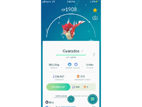 My shiny magikarps