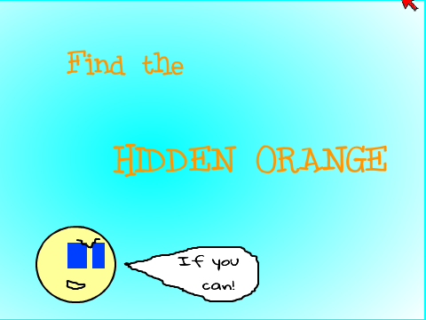 !!~Find the Hidden Orange~!!