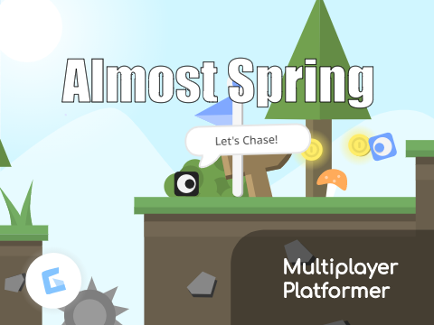 Almost Spring | A Multiplayer Scrolling Platformer