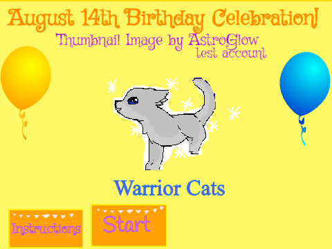 Upcoming 1 Year ANNIVERSARY UPDATE in Warrior Cats: Kit to Warrior! Sneak Peaks and New Leaks!