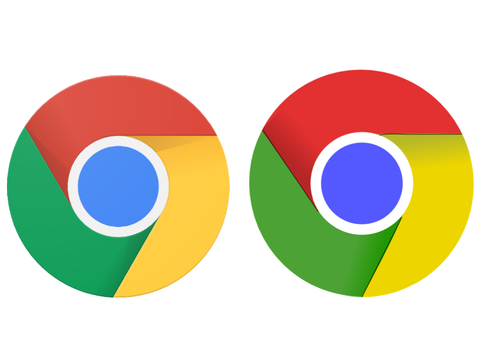 Chrome Logo Done by Me + Speed Draw