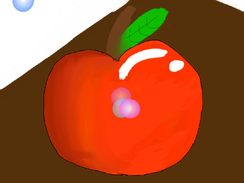 Apple drawing