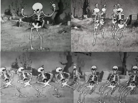 Spooky Skeletons