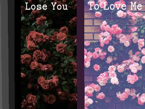 Lose You to Love Me