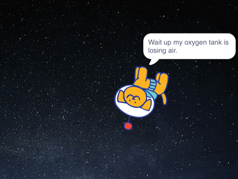 Dog in space 