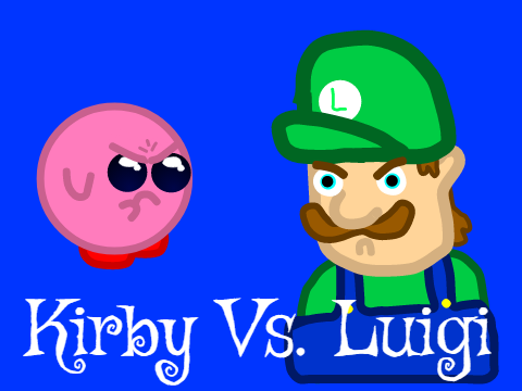 Kirby Vs. Luigi test  - Scratch Animations