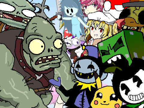 gargantuar vs everybody -Scratch Animations