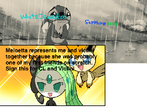 Sign if you want victini and chocolatelately  remix