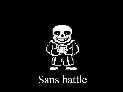 Undertale: sans battle