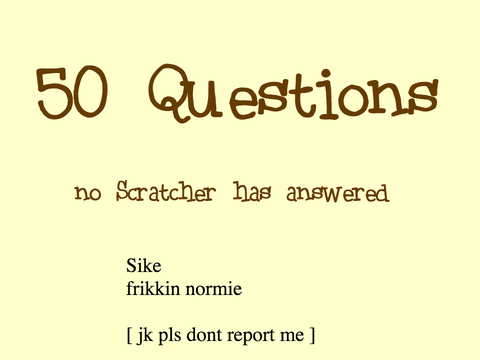 50 Questions
