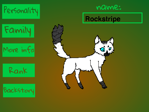 IslandClan RPG bio Rockfeather