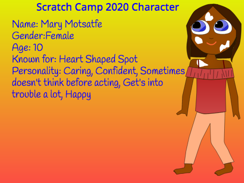 Character for Scratch Camp