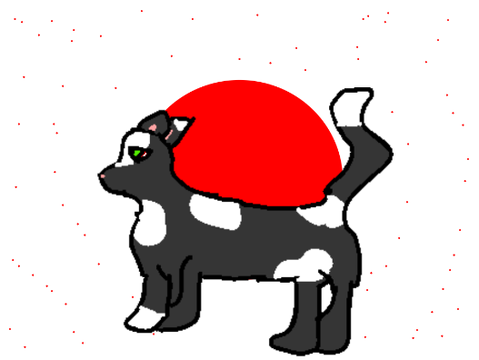 I tried drawing my O.C. because everyone else was doing it