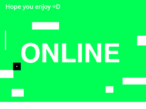 Am I online ? (Platformer minigame inside :-] )