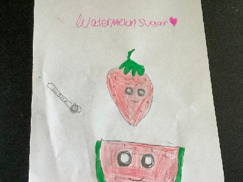 watermelon sugar drawing ♥