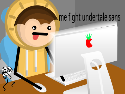 Watch Me fight Sans