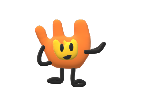 Firey as a 3D character