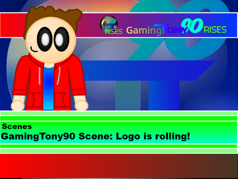 GamingTony90 Scene: Logo is rolling!