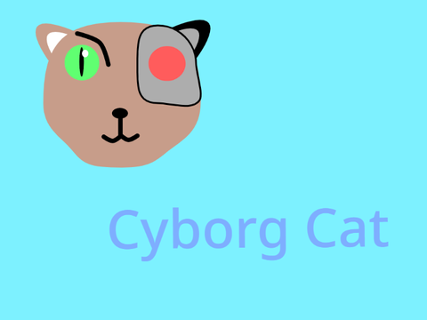 Evil Cyborg Cat