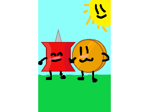 Me and Pin holding hands.